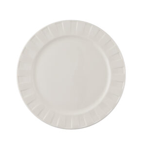 YKOA PLATO LLANO Ø21,5CM PORCELANA BLANC
